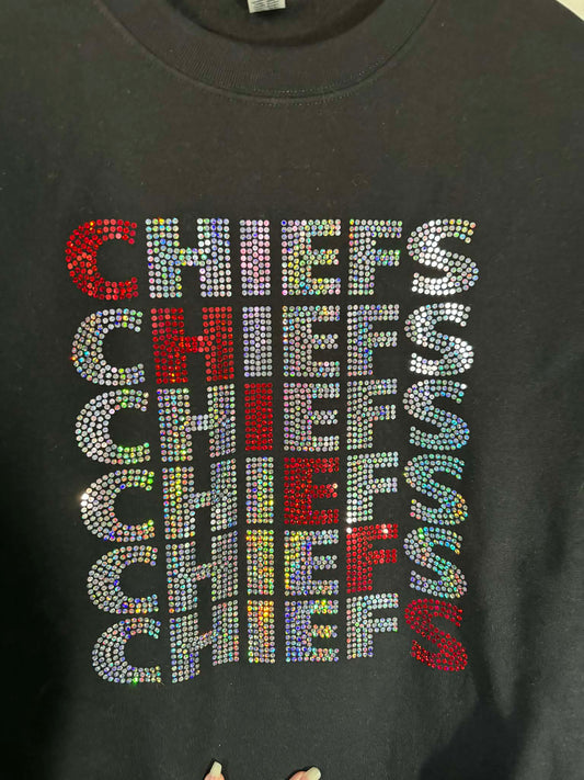 Chiefs Rhinestone Tee