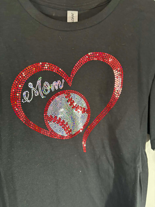Baseball Mom Tee